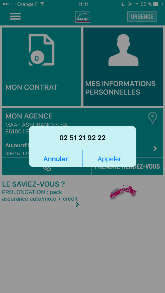 Click To Call - Maaf