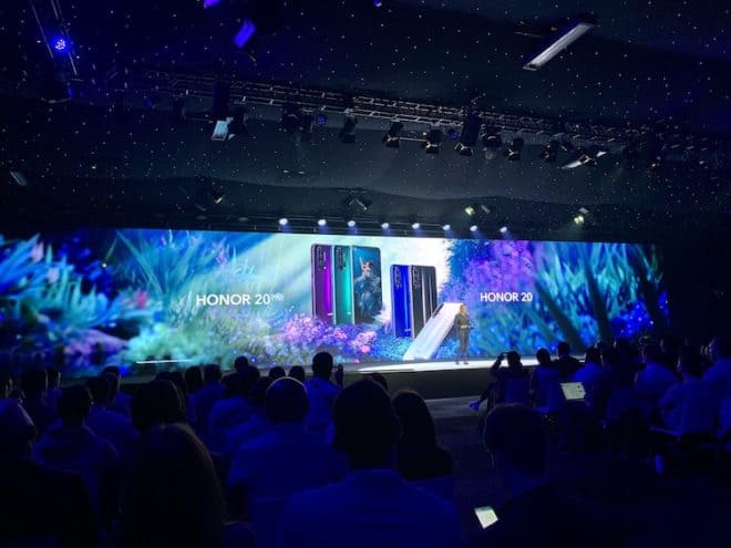 Huawei a lancé sa nouvelle série Honor 20 à Londres