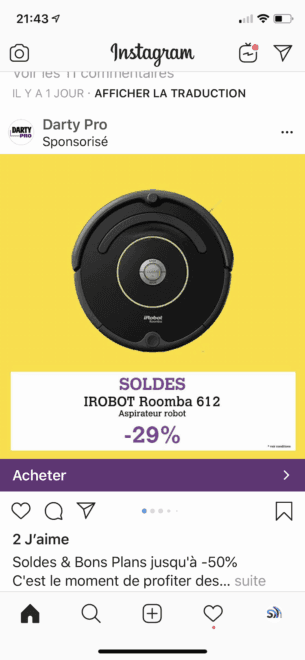 Click Acheter Instagram - Darty