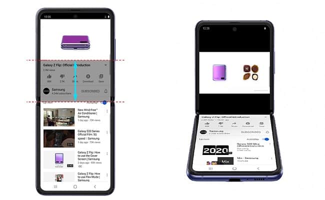 Samsung Galaxy Z Flip YouTube