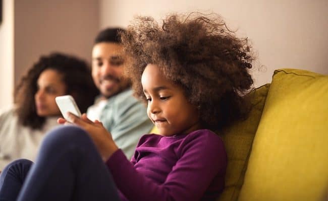 enfant smartphone