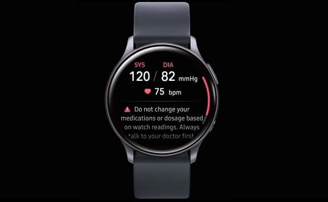 Samsung Galaxy Watch perssion artérielle