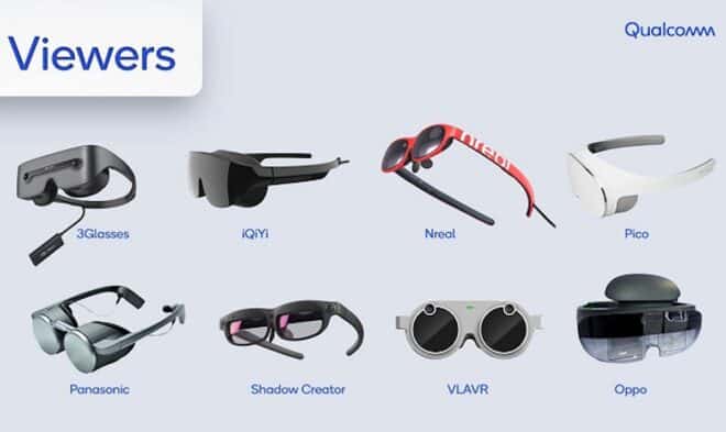 appareils Qualcomm XR