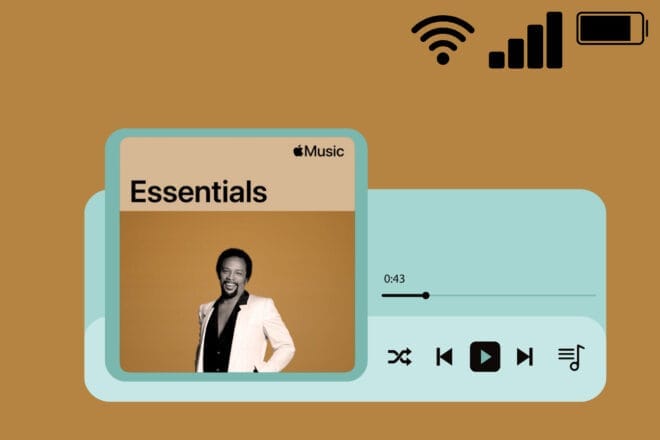 Image d'illustration. Musique mobile