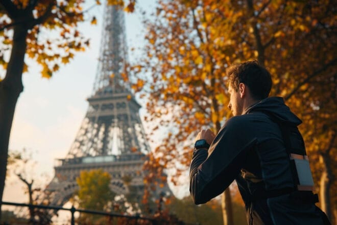 Image d'illustration. Run avec un wearable