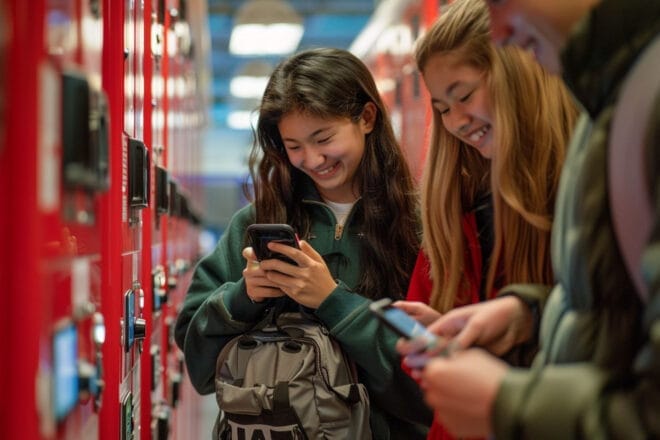 Image d'illustration. Smartphone collége