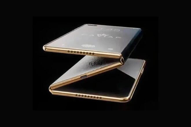 Image d'illustration. Tri fold huawei