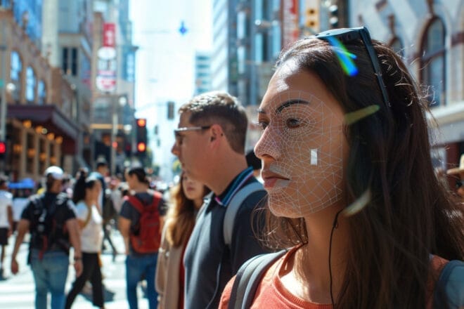 Image d'illustration. Reconnaissance faciale