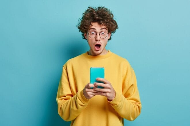 Image d'illustration. Smartphone