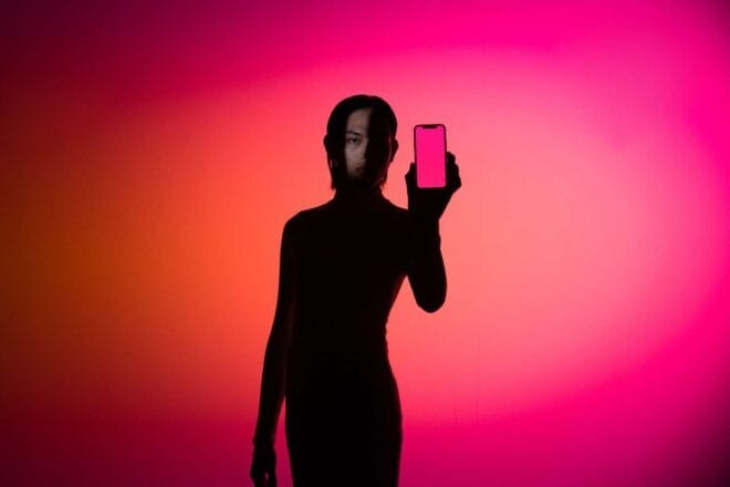 Image d'illustration. IAgenerative smartphone