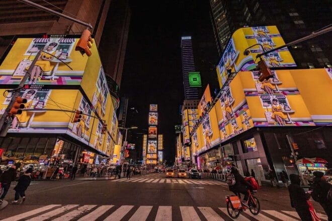 Image d'illustration. Laurie Simmons Time Square