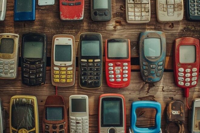 Image d'illustration. Mobile Vintage