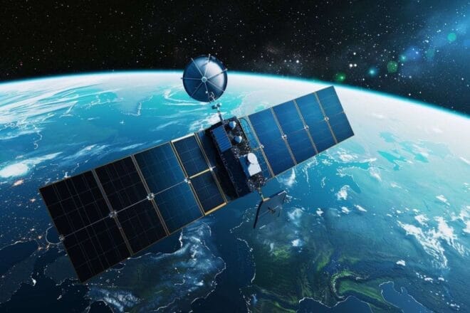 Image d'illustration. Satellite Orbite Basse