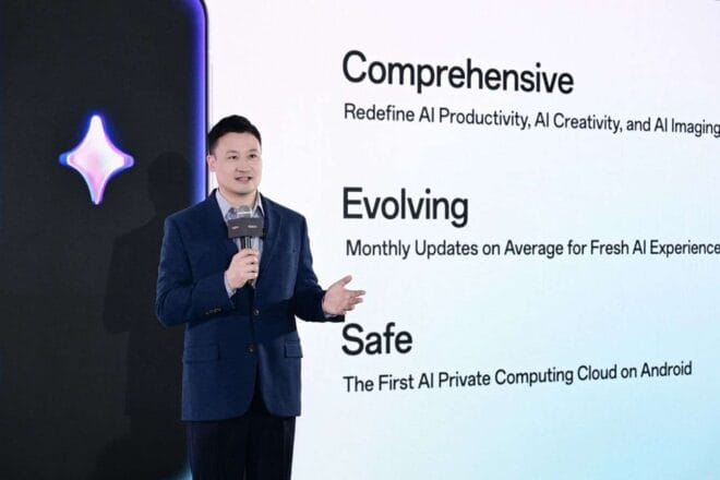 Image d'illustration. Oppo AI MWC25