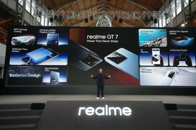 Image d'illustration. Lancement Realme GT7 à Paris