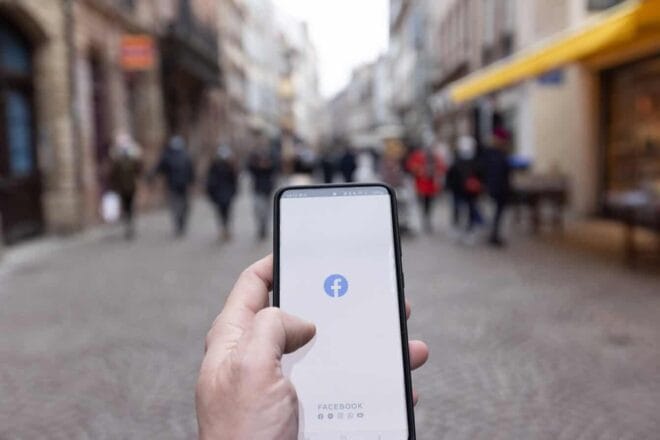 Image d'illustration. Application Facebook