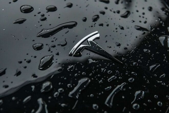 Image d'illustration. Logo tesla
