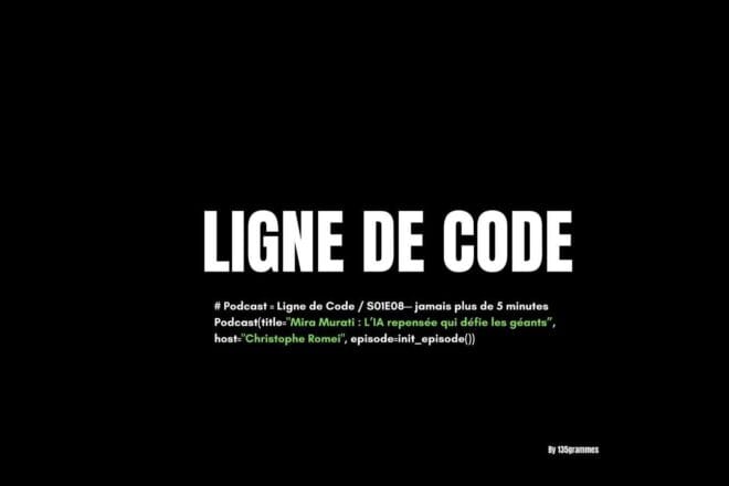 Image d'illustration. Podcast Ligne de Code S02E01