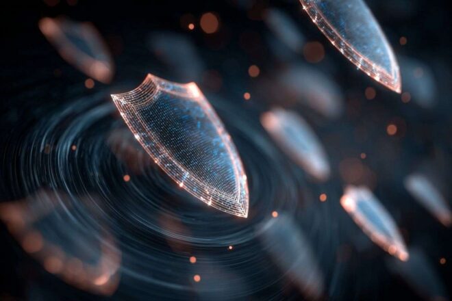 Visualisation intricquée de la cybersécurité