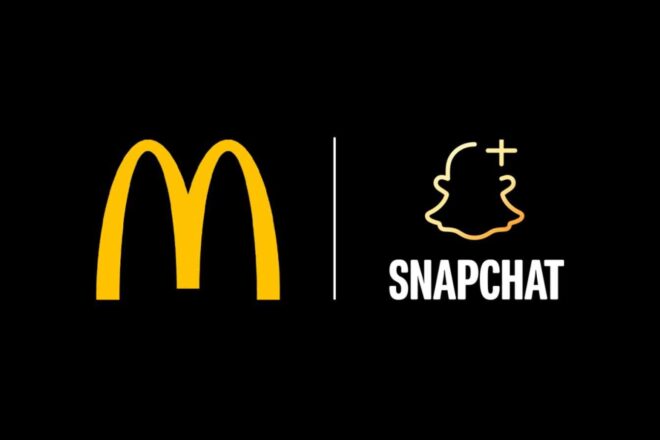 Snapchat et McDonald’s France