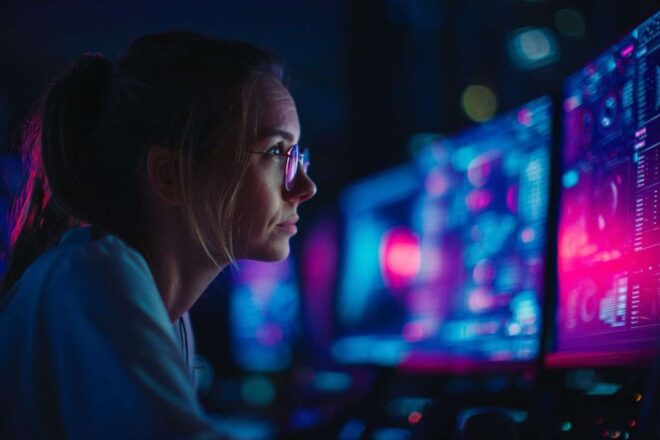 Visualisation abstraite du centre d opérations de cybersécurité