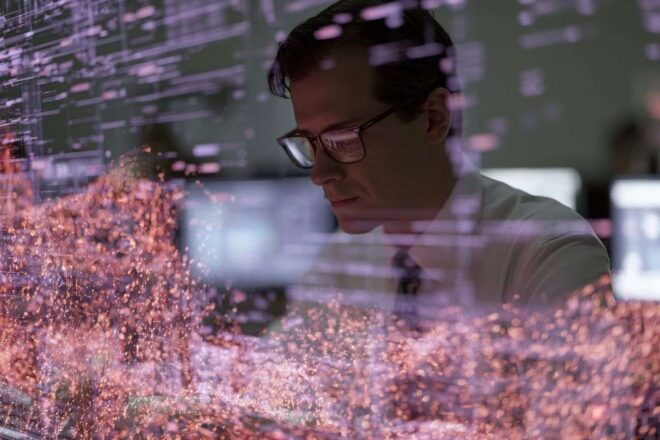 Atmosphère cyber sécurisée artistique