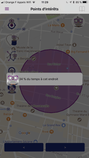 Connaissance Trajet