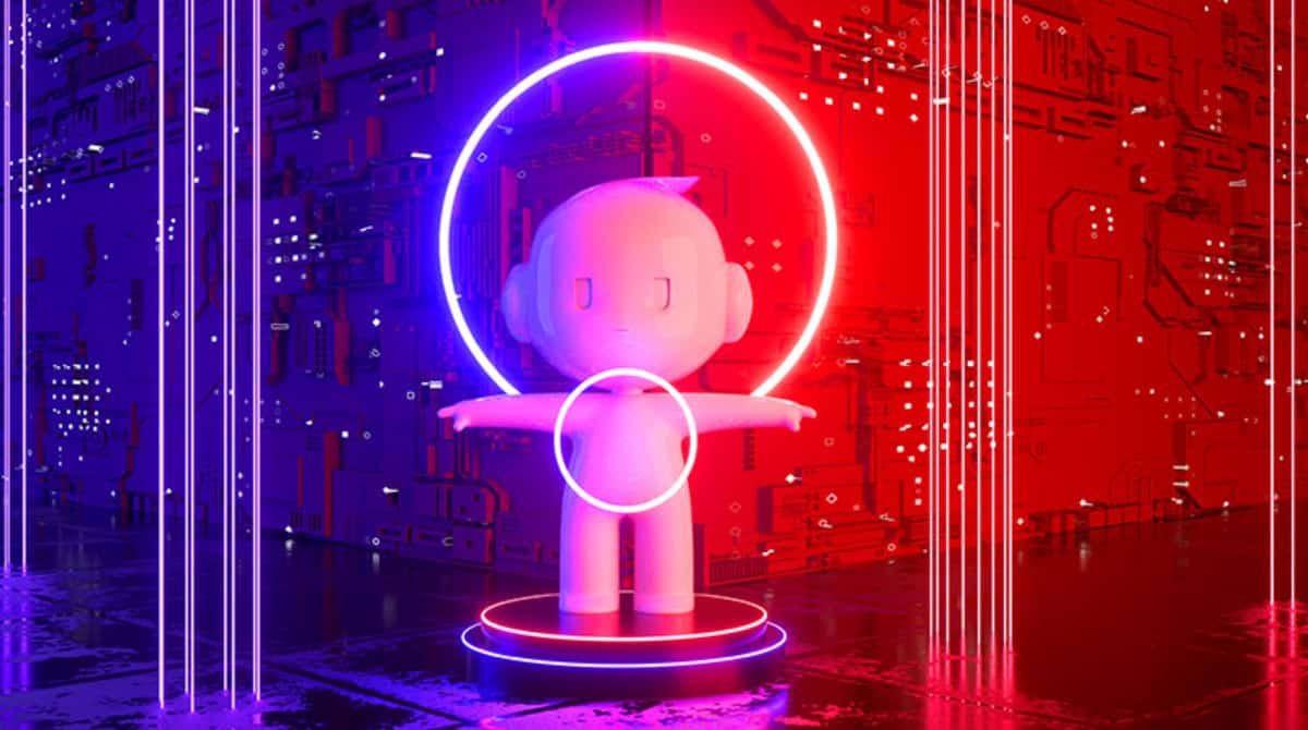 œuvre d'art centrées sur la mascotte d'OPPO, Ollie. Ollie est un ami virtuel de la communauté de la generation Z