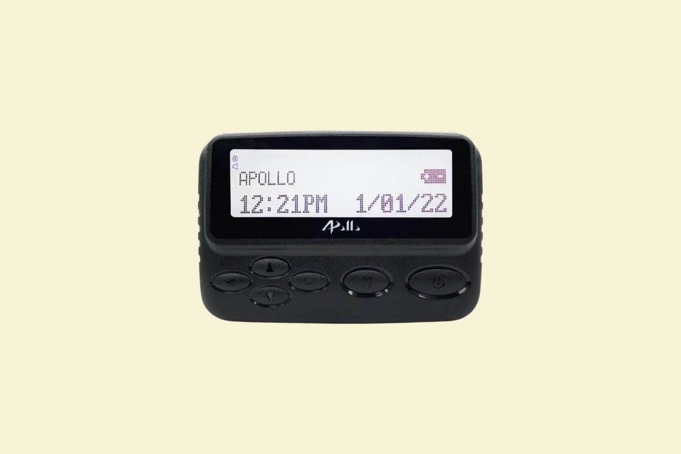 Image d'illustration. Pager