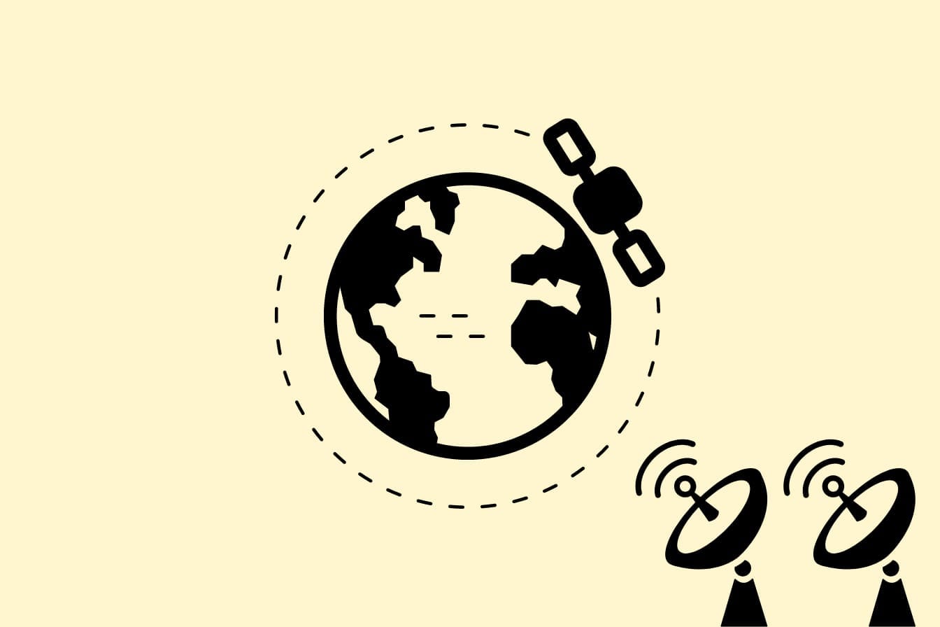 Image d'illustration. Satellite