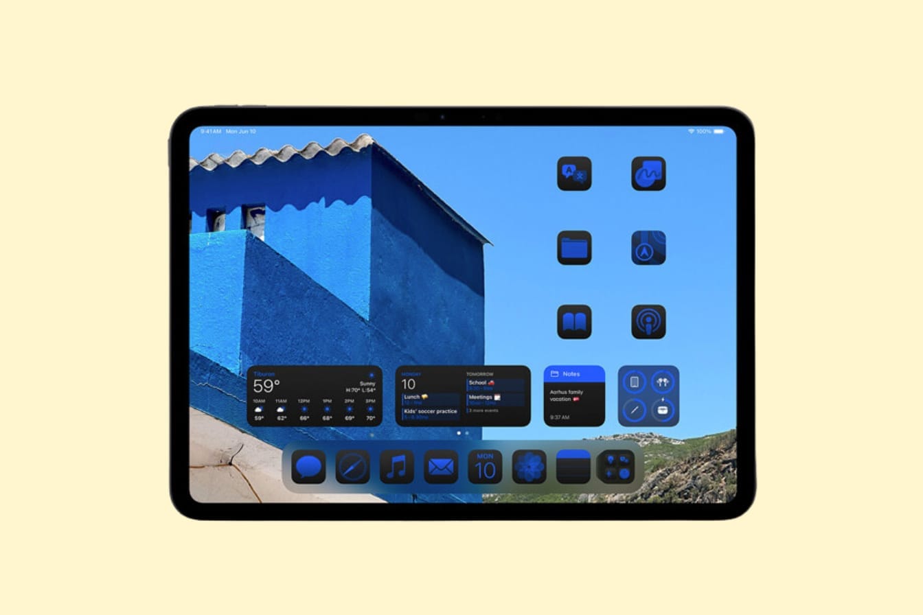 Image d'illustration. IpadOS