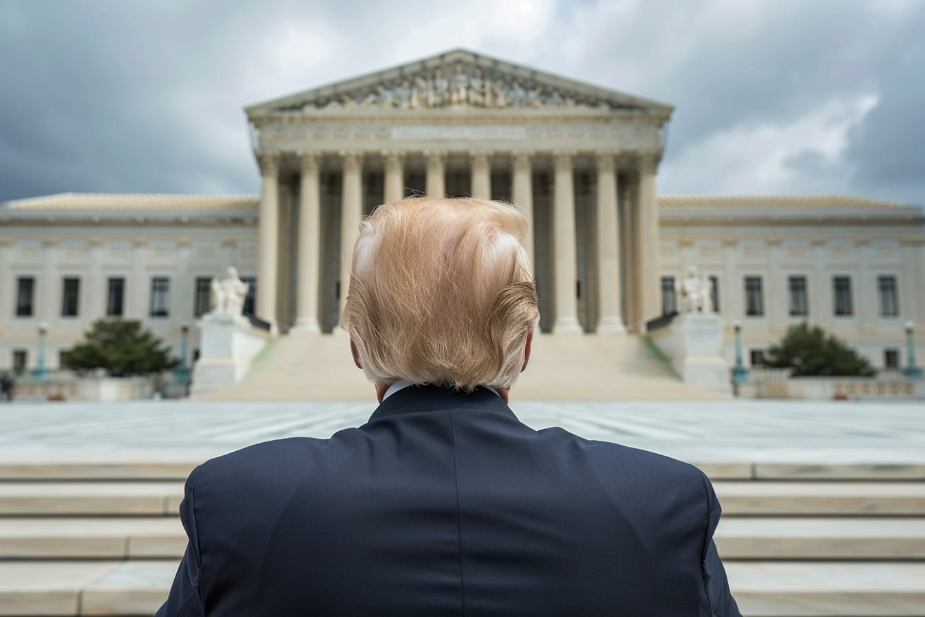 Image d'illustration. Trump cour supreme