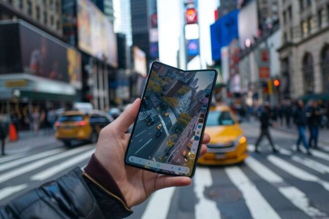 Smartphone pliable