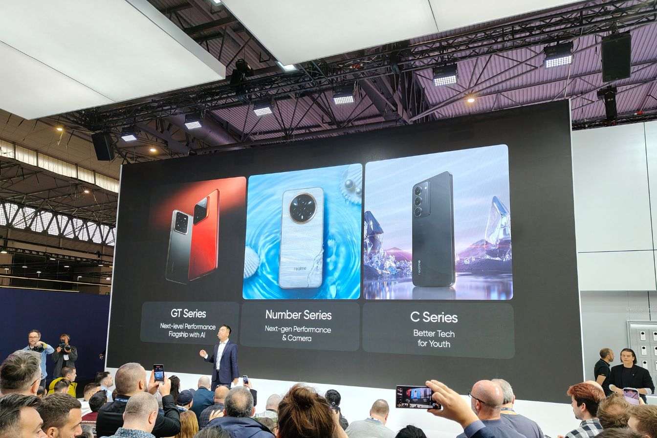 Image d'illustration. Realme Smartphone MWC25