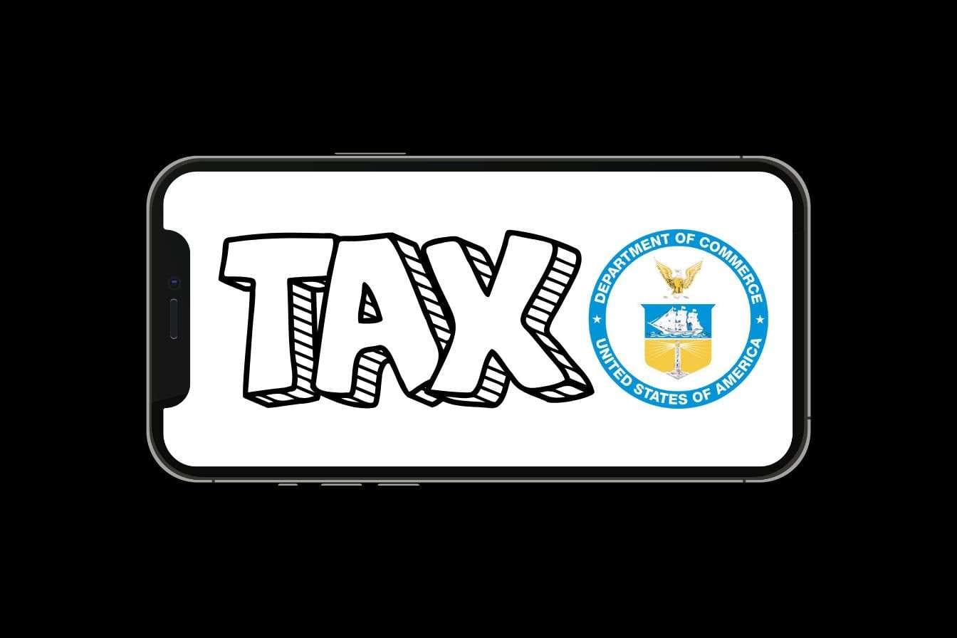 Image d'illustration. Tax iPhone US