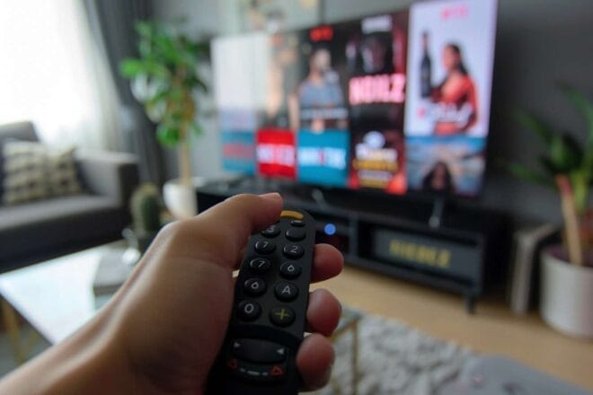Image d'illustration. Un bon moment devant la télé en perspective.