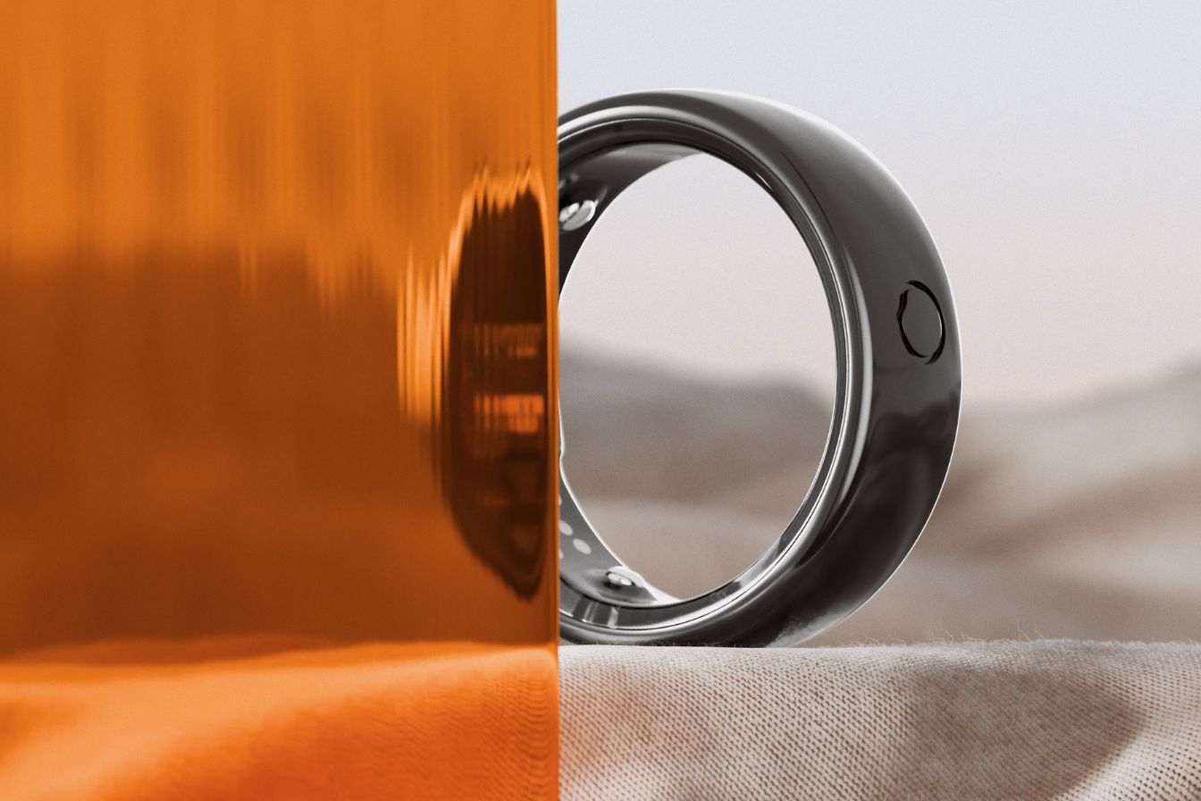Obsidian Black Circular Ring2