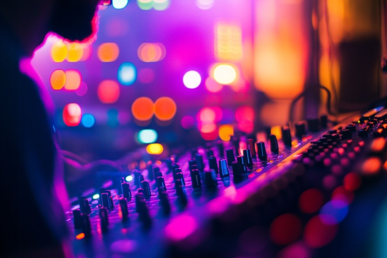 Studio de musique vibrant
