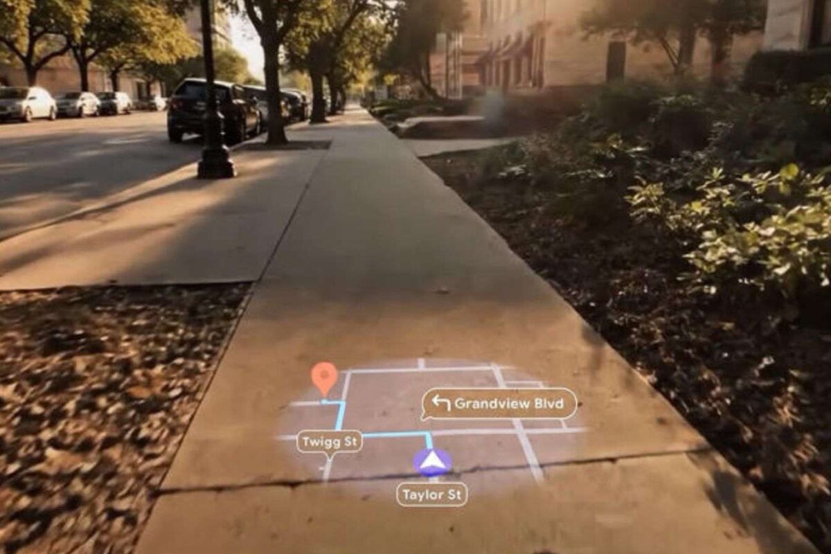 Google maps android xr