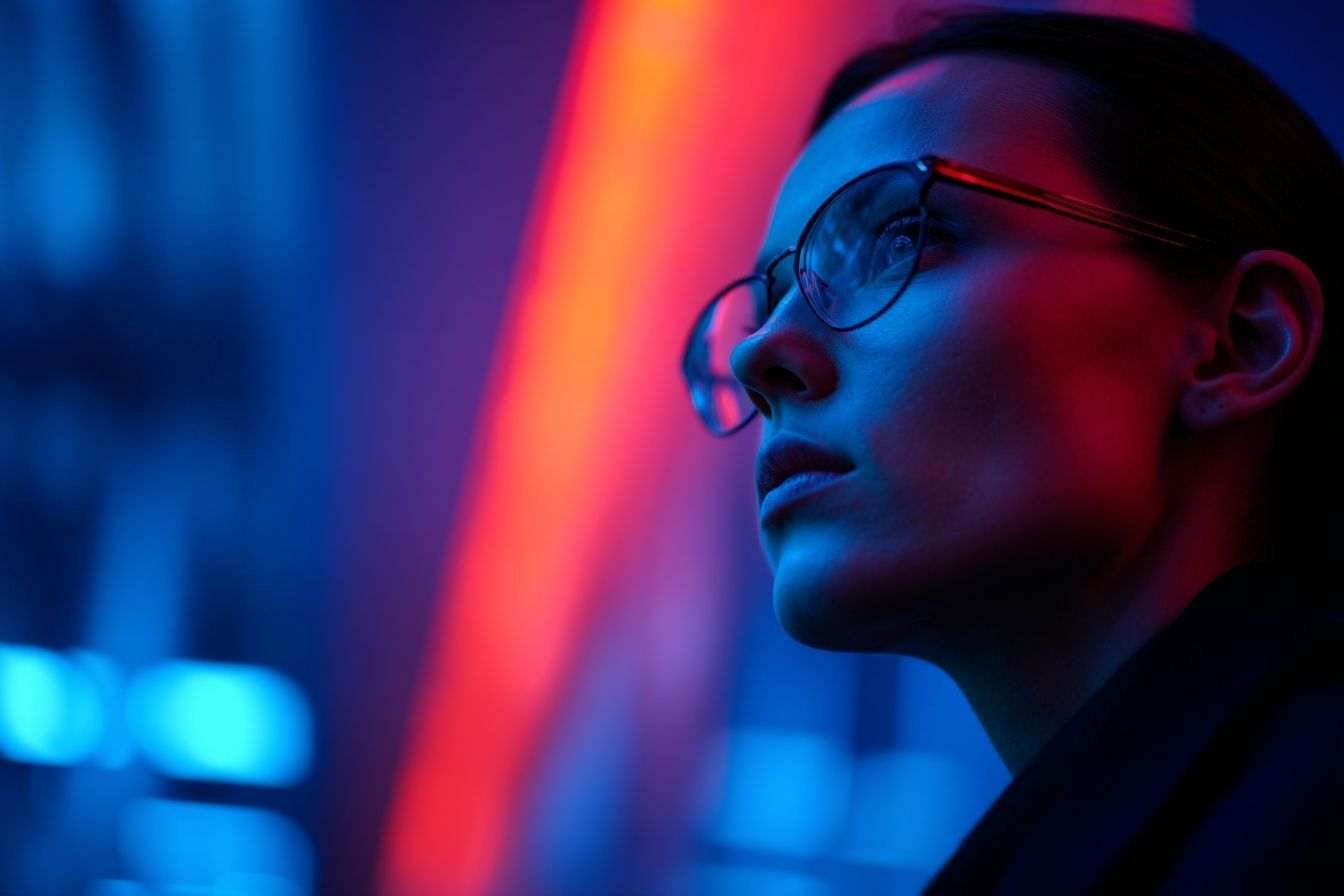 Éclairage cinématographique hightech