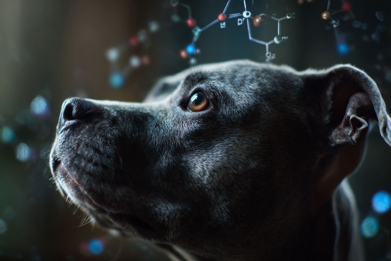 Composition dynamique d un staffie avec modélisation moléculaire