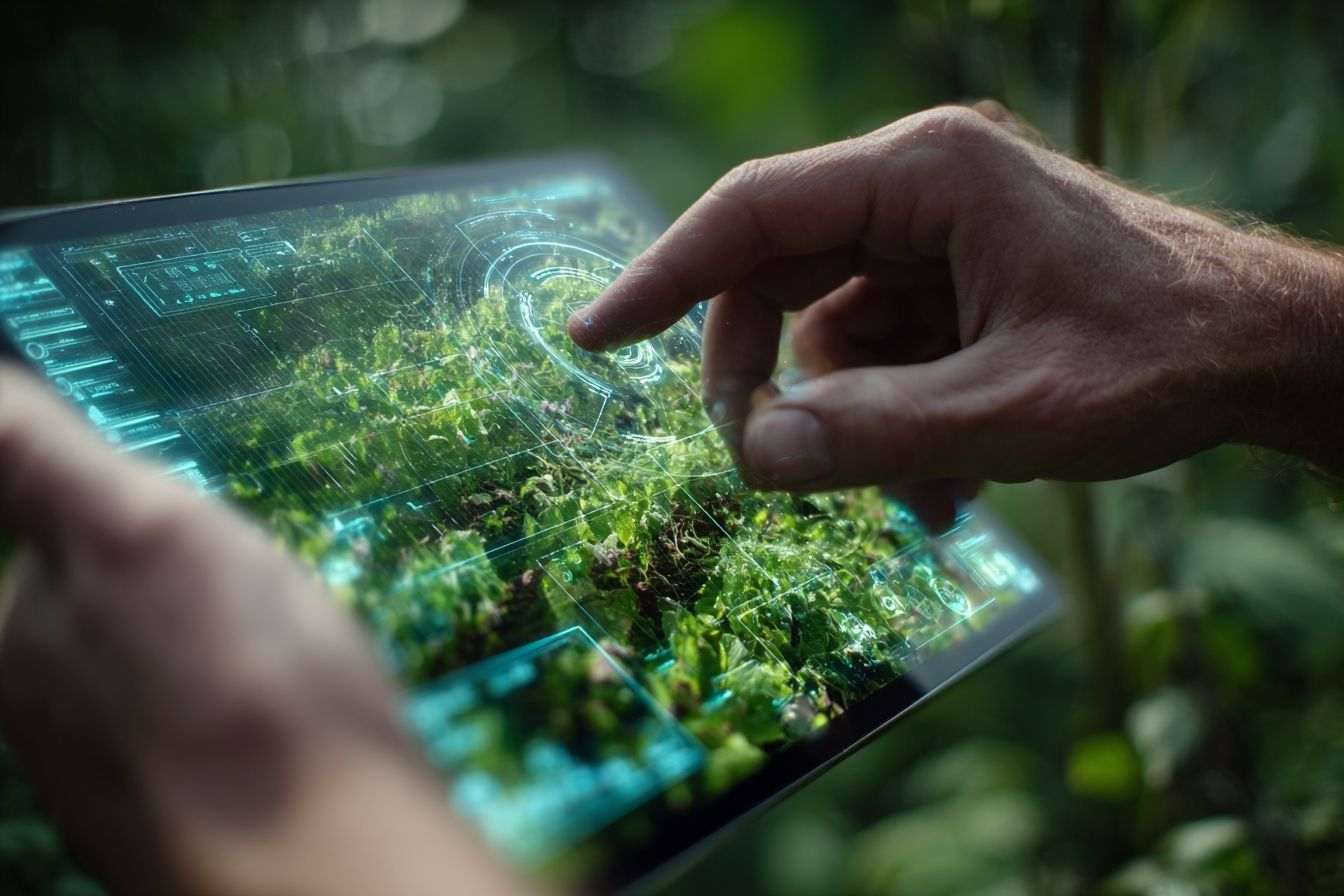 Interface holographique de données