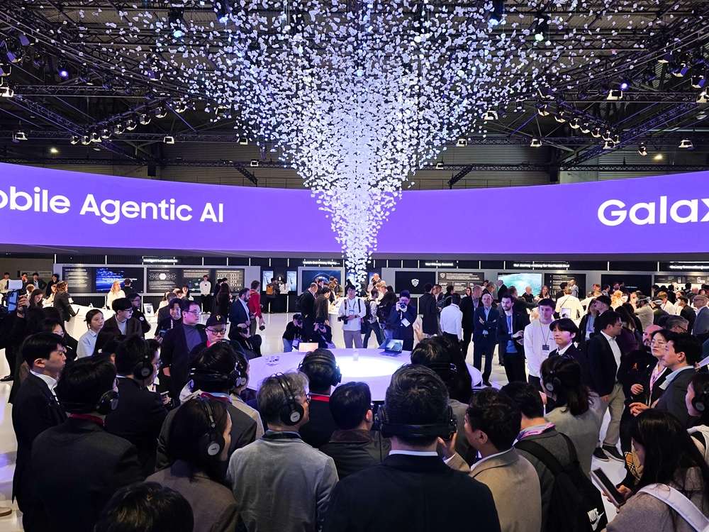 Samsung mobile mobile world congress 2026 mwc booth sketch main3