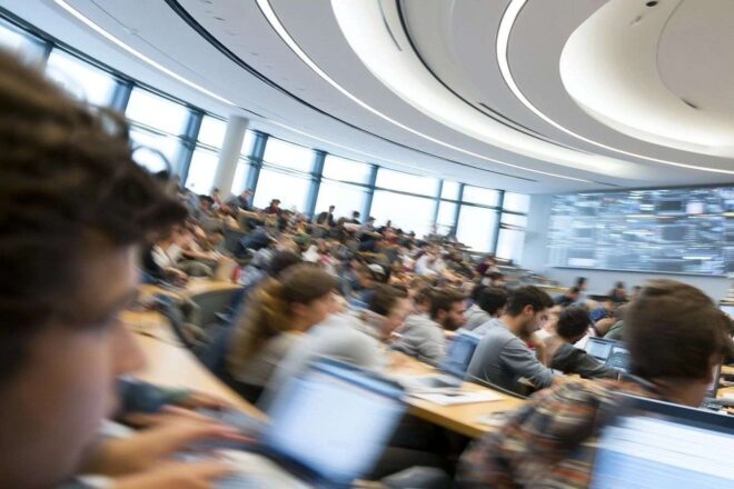 Vue panoramique d un environnement académique innovant