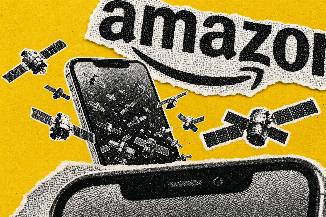 Smartphone envahi par des satellites