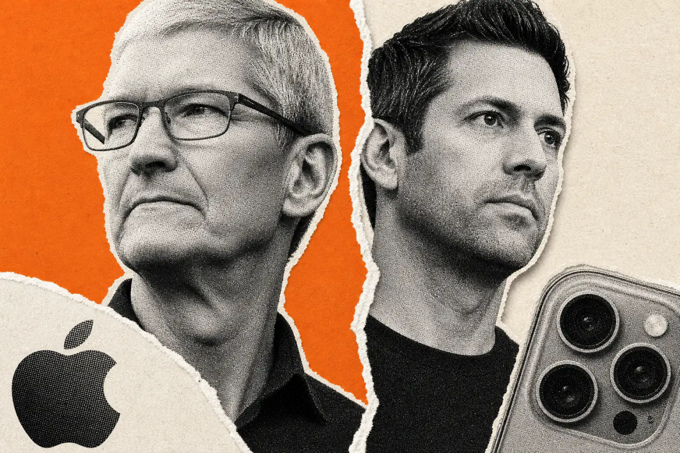 Tim Cook et John Ternus sur une déchirure