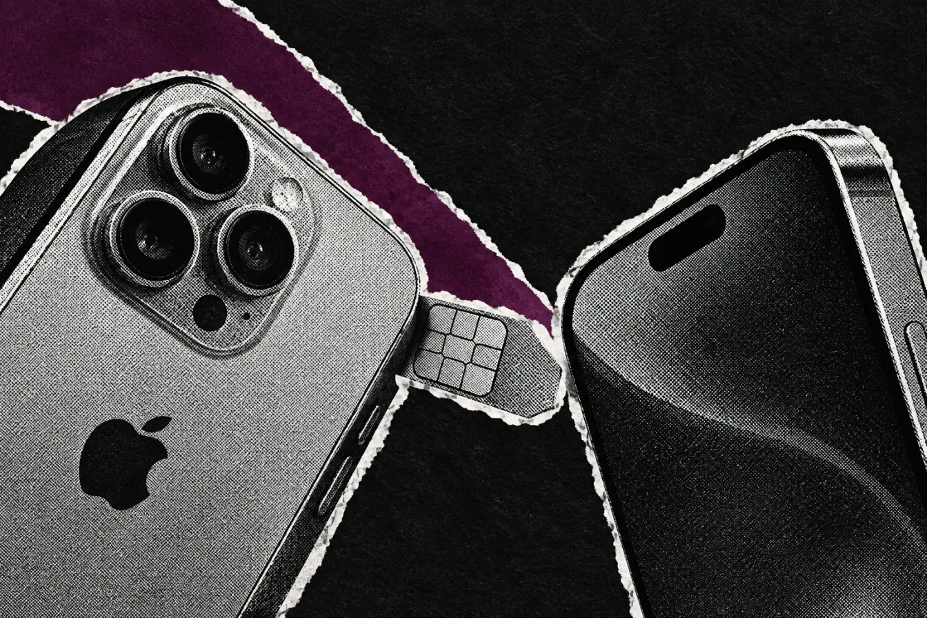 Deux iPhone partagent une seule carte SIM
