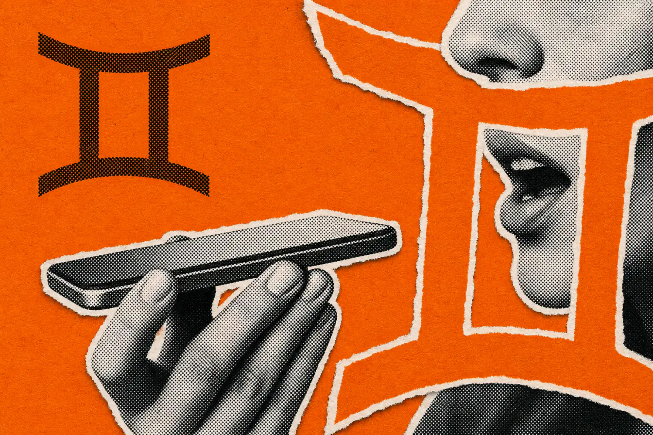 Visage parlant saisi par le logo Gemini