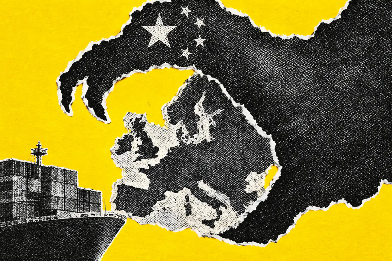 Carte de Chine refermée sur l’Europe