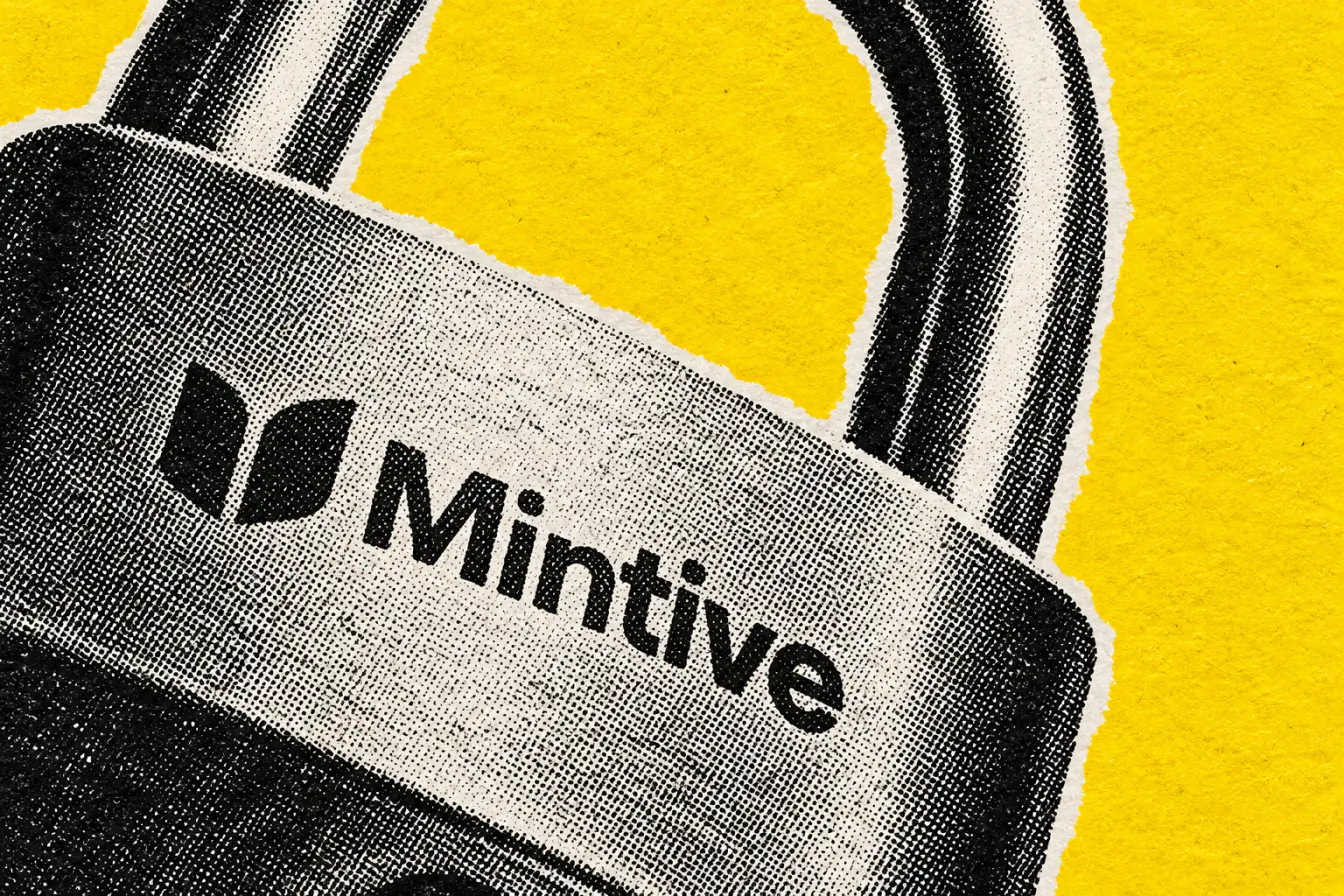 Logo Mintive serré dans un cadenas